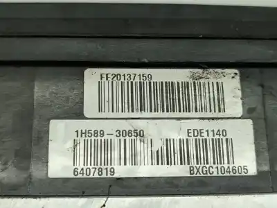 Peça sobressalente para automóvel em segunda mão abs por kia ceed sw (ed) 1.6 referências oem iam 1h58920650 589201h950  