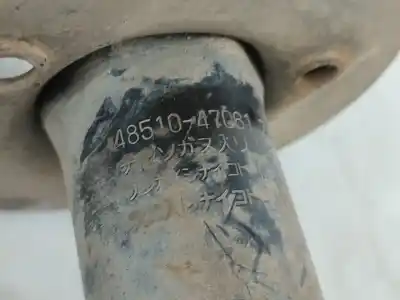 Автозапчастина б/у передній правий амортизатор для toyota prius hatchback (_w2_) 1.5 hybrid (nhw20_. nhw20r) híbrido (gasolina) 2007 5p посилання на oem iam 4851047061  