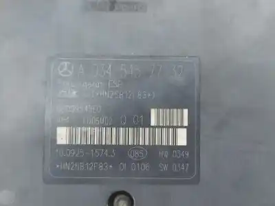 Автозапчасти б/у абс за mercedes-benz c-class t-model (s203) c 220 cdi (203.208) ссылки oem iam a0345457732  