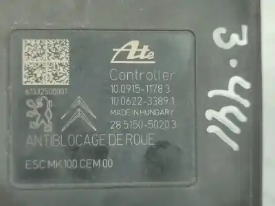 Pezzo di ricambio per auto di seconda mano abs per citroen ds3 1.6 blue-hdi fap riferimenti oem iam 9806891780  