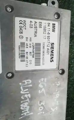 Second-hand car spare part bluetooth module for bmw 7 (e65, e66, e67) 730 i li oem iam references 84.11-6 931712 al01  