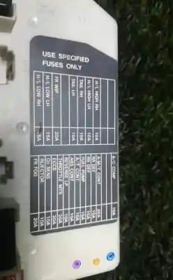 Second-hand car spare part fuse box unit for nissan note (e11, ne11) 1.4 oem iam references 284b7ax61a  