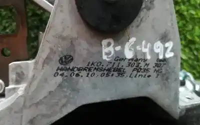 Second-hand car spare part handbrake lever for kia picanto (ja) 1.0 cat oem iam references 1k0711303  