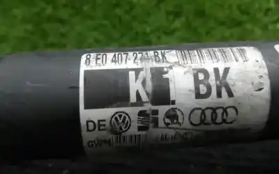Автозапчастина б/у передня ліва трансмісія для audi a4 b7 (8ec) 2.0 tdi 16v посилання на oem iam 8e0407271bk  