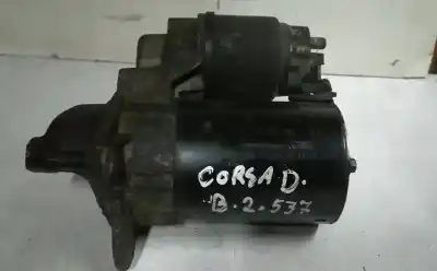 Pezzo di ricambio per auto di seconda mano motorino di avviamento per opel corsa d (s07) 1.2 (l08 l68) riferimenti oem iam 0001107493