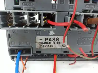 Second-hand car spare part fuse box unit for fiat ii panda (169) (2003->) 1.2 oem iam references 51781452  