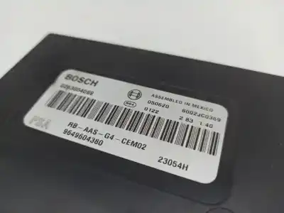 Автозапчастина б/у ебу контролер двигуна для citroen c5 ii (rc_) 110 gasolina 2005 5p посилання на oem iam 9649604380  