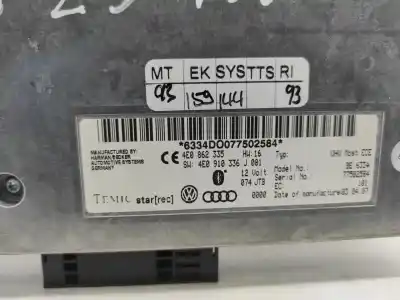 Second-hand car spare part ecu engine control for audi a5 (8t3) 3.0 tdi quattro oem iam references 4e0862335  