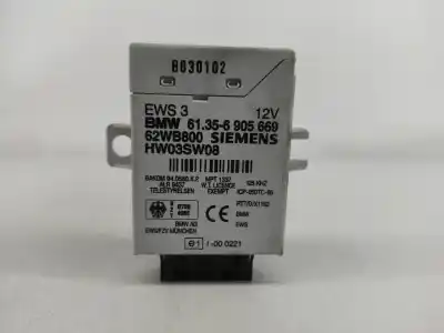 Second-hand car spare part ecu engine control for bmw 3 (e46) 330 d oem iam references 61356905669