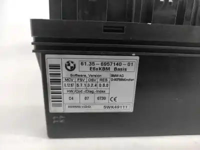 Second-hand car spare part ecu engine control for bmw 6 (e63) 645 ci oem iam references 6135695714001  