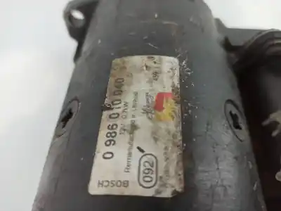 Pezzo di ricambio per auto di seconda mano motorino di avviamento per opel corsa a hatchback (s83) 1.0 (f08. m08. f68. m68) riferimenti oem iam 0986010040  