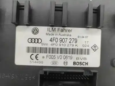 Second-hand car spare part ecu engine control for audi a6 c6 avant (4f5) 3.0 tdi quattro oem iam references 4f0907279  
