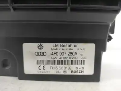 Автозапчасти б/у блок управления двигателем за audi a6 c6 avant (4f5) 3.0 tdi quattro ссылки oem iam 4f0907280a  