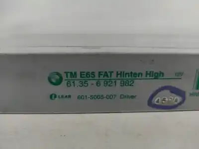 Second-hand car spare part ecu engine control for bmw 7 (e65, e66, e67) 745 i. li oem iam references 61356921982  