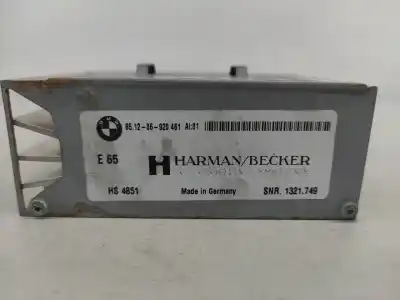 Second-hand car spare part ecu engine control for bmw 7 (e65, e66, e67) 745 i. li oem iam references 651206920461  