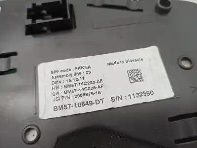 Second-hand car spare part dashboard for ford focus iii 1.6 tdci oem iam references   