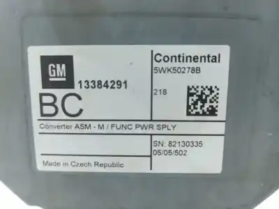 Автозапчастина б/у електронний модуль для opel corsa e (x15) 1.3 cdti (08 68) посилання на oem iam 13384291  