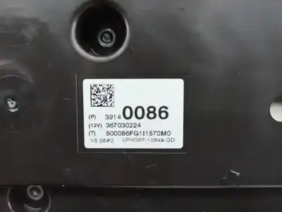 Second-hand car spare part dashboard for opel corsa e (x15) 1.4 turbo (08, 68) oem iam references 367030224  