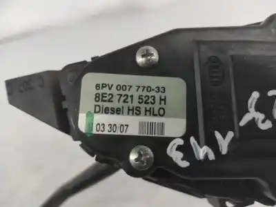 Автозапчастина б/у педальний потенціометр для audi a4 b7 (8ec) 1.9 tdi посилання на oem iam 8e2721523h  