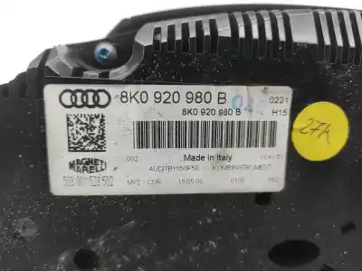 Peça sobressalente para automóvel em segunda mão quadrante por audi a4 (8k2, b8) 26.580 gasóleo 2008 4p referências oem iam   