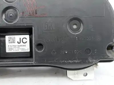Pièce détachée automobile d'occasion compteur de vitesse tableau de bord pour opel corsa d (s07) 1.3 cdti (l08 l68) références oem iam p0013285383  