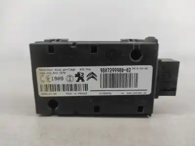 Peça sobressalente para automóvel em segunda mão centralina de motor uce por citroen c4 ii (b7) 1.6 hdi 110 9hr referências oem iam 9807299980