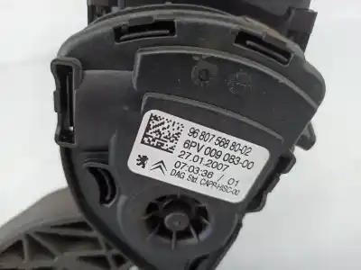 Автозапчастина б/у педаль акселератора для peugeot 207/207+ (wa_, wc_) 1.4 hdi посилання на oem iam 968075688002  