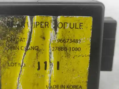 Second-hand car spare part ecu engine control for opel antara (l07) 2.2 cdti oem iam references 96673480  