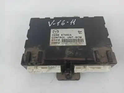 Peça sobressalente para automóvel em segunda mão centralina de motor uce por mazda 5 (cr19) 2.0 cd (cr19) referências oem iam cd8667560a