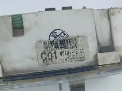 Pezzo di ricambio per auto di seconda mano pannello degli strumenti per ssangyong musso (fj) 2.3 tdic tracã§ã£o integral riferimenti oem iam 8020105121  