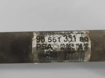 Second-hand car spare part front left transmission for peugeot 207 (wa_, wc_) 1.6 hdi oem iam references 9656135180  