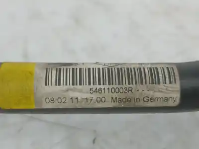Second-hand car spare part torsion bar for renault megane iii (bz0_) 1.5 dci (bz1g. bz1w. bz0r) gasóleo 2009 5p oem iam references 546110003r  