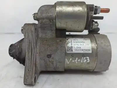 Peça sobressalente para automóvel em segunda mão motor de arranque por fiat 500 (312_) 1.2 (312axa1a) referências oem iam 51832950
