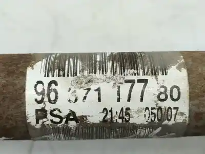 Автозапчастина б/у передня ліва трансмісія для citroen c4 i (lc_) 1.6 hdi посилання на oem iam 9637117780  