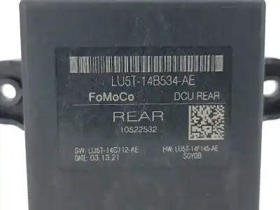 Peça sobressalente para automóvel em segunda mão centralina de motor uce por ford puma (j2k, cf7) 1.0 ecoboost mhev híbrido (gasolina) 2021 5p referências oem iam   