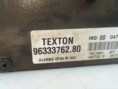 Second-hand car spare part ecu engine control for citroen evasion 2.1 turbodiesel oem iam references 9633376280  