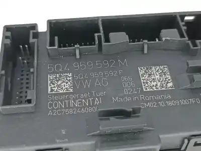 Second-hand car spare part ecu engine control for seat leon (5f1) 1.5 tgi oem iam references   