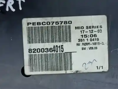 Автозапчастина б/у панель інструментів для renault megane ii sedán (lm0/1_) 1.5 dci (lm0f lm0t lm2b) посилання на oem iam 8200364015   Автозапчастина б/у панель інструментів для renault megane ii sedán (lm0/1_) 1.5 dci (lm0f lm0t lm2b) посилання на oem iam 8200364015