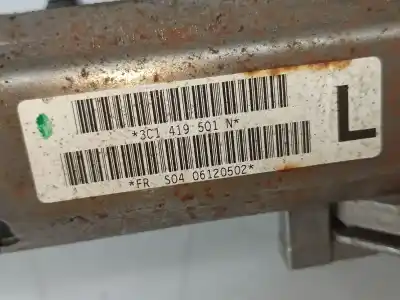 Second-hand car spare part steering column for volkswagen passat variant (3c5) 2.0 tdi 16v oem iam references 3c1419501n  