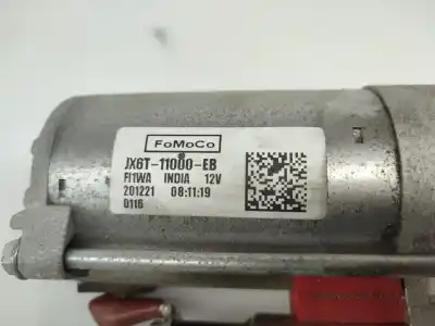 Pezzo di ricambio per auto di seconda mano motorino di avviamento per ford puma (j2k, cf7) 1.0 ecoboost mhev híbrido (gasolina) 2021 5p riferimenti oem iam jx6t11000eb  