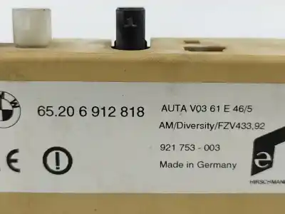 Second-hand car spare part ecu engine control for bmw 3 compact (e46) 316 ti oem iam references 65206912818  