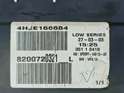 Автозапчастина б/у панель інструментів для renault megane ii break (km0/1_) 1.5 dci (km02. km13) gasóleo 2004 5p посилання на oem iam 8200720321l  