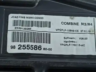 Second-hand car spare part dashboard for citroen c-elysee (dd_) 1.5 bluehdi 100 oem iam references 9825558680  