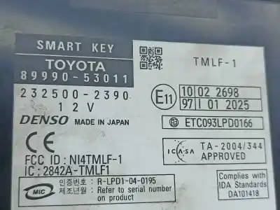 Автозапчасти б/у блок управления двигателем за lexus is ii (_e2_) 220d (ale20) ссылки oem iam   