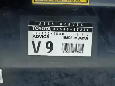 Second-hand car spare part ecu engine control for lexus is ii (_e2_) 220d (ale20) oem iam references 8954053251  