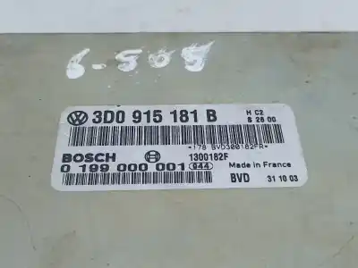 Pezzo di ricambio per auto di seconda mano modulo elettronico per volkswagen phaeton (3d1, 3d2, 3d3, 3d4, 3d6, 3d7, 3d8, 3d9) 5.0 v10 tdi 4motion riferimenti oem iam   