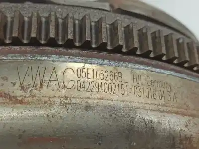 Автозапчастина б/у комплект зцеплення для seat leon (5f1) 1.5 tgi посилання на oem iam 04e141026f / bimassa  