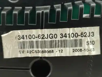 Peça sobressalente para automóvel em segunda mão quadrante por suzuki swift iii (mz, ez) 1.3 ddis (rs 413d) referências oem iam 3410062jg0  
