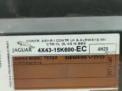 Автозапчастина б/у електронний модуль для jaguar x-type i (x400) 2.0 d посилання на oem iam 4x4315k600ec  