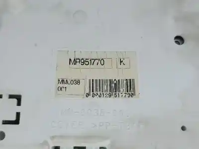 Автозапчастина б/у панель інструментів для mitsubishi colt vi (z3_a, z2_a) 1.1 (z31a z32a) посилання на oem iam mr951770  
